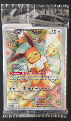 Carte Pokemon Evoli SVP 173 PROMO ETB 8.5 Evolution Prismatique FR NEUVE SCELLE - Image 1