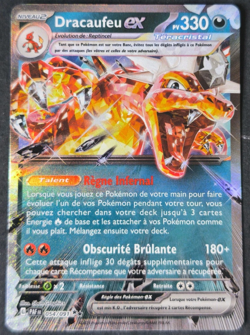 Carte Pokemon Dracaufeu Ex PAF 054/091 EV4.5 Destinees de Paldea FR NEUVE - Image 1