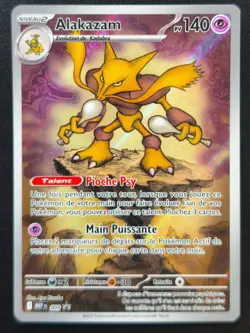 Carte Pokemon Alakazam MEP009 PROMO MEG Mega-Evolution FR NEUVE - Image 1