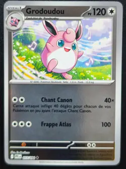 Carte Pokemon Grodoudou 077/094 REVERSE ME02 PFL Flamme Fantasmagoriques NEUVE - Image 1