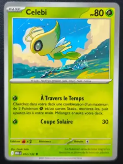 Carte Pokemon Celebi 012/132 MEG Mega-Evolution FR NEUVE - Image 1