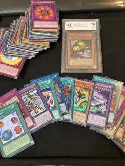 Yugioh lot 70 1st ed vtg rare 4 ultra 12 super 20 rare 100+ bulk 1 BCCG 10 - Image 1