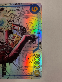 One Piece Card Game OP06-119 Sanji V2 Manga Rare Japanese, NM - Minor whitening - Image 2