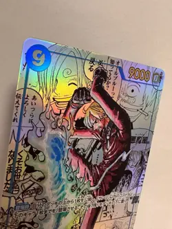 One Piece Card Game OP06-119 Sanji V2 Manga Rare Japanese, NM - Minor whitening - Image 4