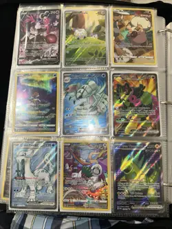 Pokemon TCG Binder Mixed Card Sets Including Holo's, Full Arts, Reverse Holo's - Image 2