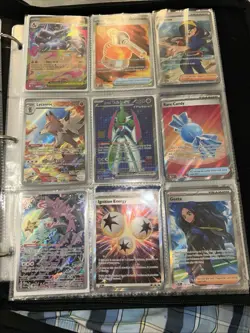 Pokemon TCG Binder Mixed Card Sets Including Holo's, Full Arts, Reverse Holo's - Image 3