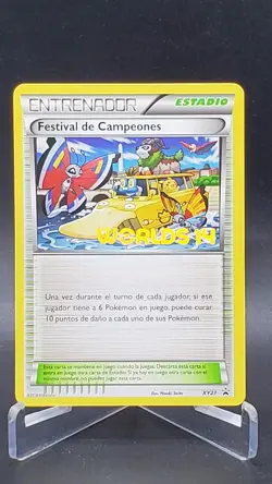 2014 Champions Festival SPANISH World Championship Promo Pokemon Card XY27 - Image 1