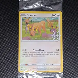[E002] Pokemon Card Stantler-125/189 PROMO CALENDARIO AVVENTO SEALED ITA-NM - Image 1