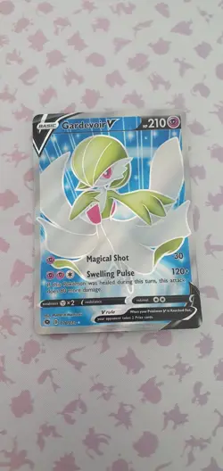 Pokemon Gardevoir V TCG Champions Path Holo Card 070/073 Full Art Ultra Rare - Image 1