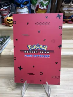 Pikachu Poncho Gyarados - Cracked Ice Holo Team Rocket Card Database Pokemon - Image 2