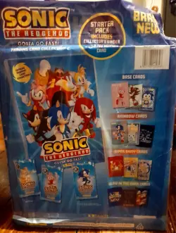 Sonic The Hedgehog Starter Pack album Trading card collection - Image 2