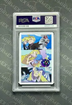 Pokemon PSA 10 Lillie & Solgaleo King of Diamonds Playing Cards 2017 Japanese - Image 3