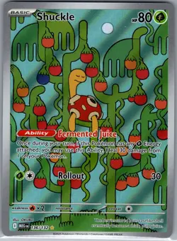 Shuckle 136/132 ME01: Mega Evolution - Pokemon Card - NM - Image 1