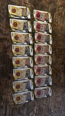 16x Sealed TEAM UP Blister Packs (Pikachu SM162 + Mimikyu SM163) Pokemon Cards - Image 1