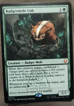 MTG Avatar M Badgermole Cub #0167 - Image 1