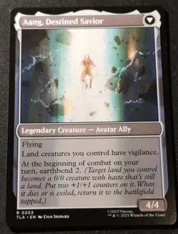 Aang, At The Crossroads - TLA - MTG - EN - NM - 0203 - Image 2
