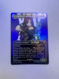 G'raha Tia, Scion Reborn (Borderless) Commander: Final Fantasy Foil - Image 1