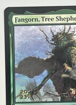 MTG Fangorn, Tree Shepherd Prerelease Foil Promo The Lord of the Rings LTR #166 - Image 5