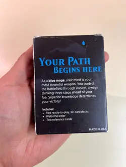 Open Box- Magic the Gathering Blue Mage Starter Deck 2019, 2 Sealed Decks, READ - Image 3