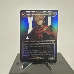 Joshua, Phoenix's Dominant (Borderless) Final Fantasy Foil - Image 1