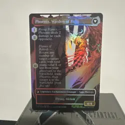 Joshua, Phoenix's Dominant (Borderless) Final Fantasy Foil - Image 2