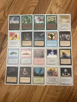 Magic The Gathering Mtg Various 20 Card Lot Vintage 1995 - Very Good Condition - Image 1