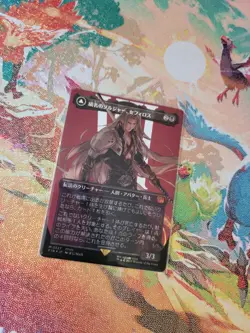 Japanese Sephiroth, Fabled SOLDIER - Borderless Surge Foil FIN 0527 - Image 4