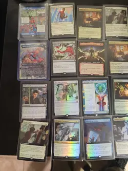 Mtg Spider-Man 41 Card Foil Lot With Qwenom - Image 3