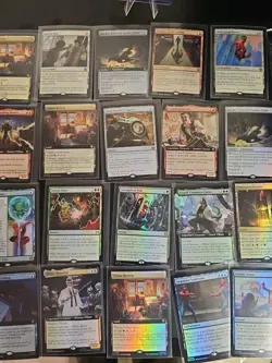 Mtg Spider-Man 41 Card Foil Lot With Qwenom - Image 4