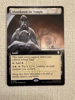Abandoned Air Temple (Extended Art) R0386 Avatar: TLA MTG NM - Image 1