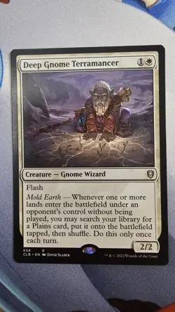 Deep Gnome Terramancer Commander Legends: Battle for Baldur's Gate Regular #658 - Image 1