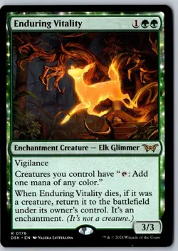 Enduring Vitality Duskmourn: House of Horror 176 NM - Image 1