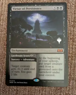 Virtue of Persistence - Wilds of Eldraine Regular - MTG - NM Condition - Image 1