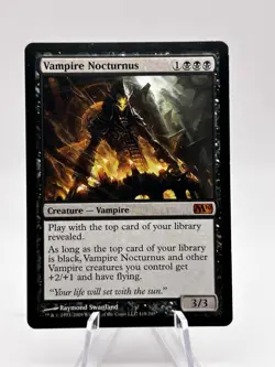 Vampire Nocturnus 118/249 Core Set 2010 M10 MTG LP - Image 1