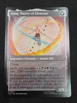 MTG Magic The Gathering -Avatar Aang -M 0207 -NM! 👀 - Image 2