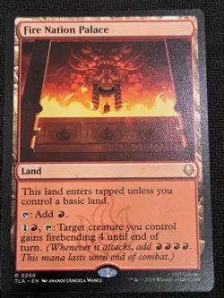 MTG Magic The Gathering -Fire Nation Palace -R0268 -NM! 👀 - Image 1