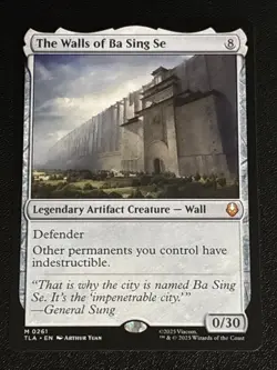 MTG Avatar: The Last Airbender The Walls of Ba Sing Se 0261 NM Mythic - Image 1