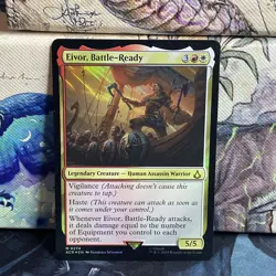 Eivor, Battle-Ready Universes Beyond: Assassin's Creed #0274 Foil Light Play - Image 1