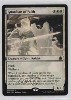 Guardian of Faith Foil Magic: Adventures in the Forgotten Realms AFR #018 - Image 1