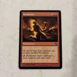 Magic The Gathering MTG Pyrohemia Planar Chaos Red Enchantment - Image 1