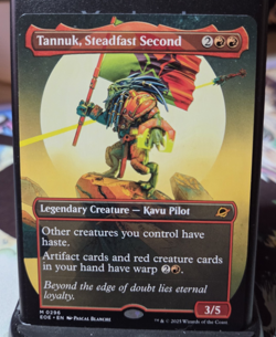 Tannuk, Steadfast Second (Borderless) - Edge of Eternities (Near Mint) - Image 1