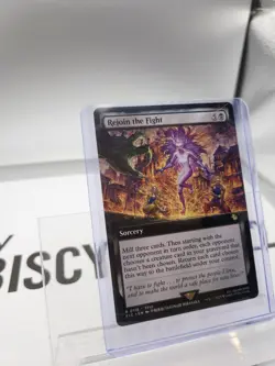 Rejoin the Fight - Borderless Magic The Gathering Final Fantasy MTG - Image 1