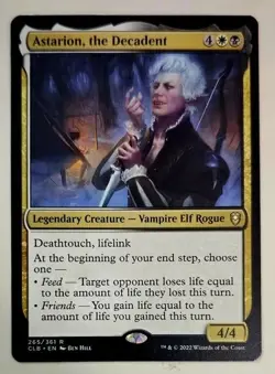 Astarion, the Decadent Commander Legends: Battle for Baldur's Gate NM - Image 1