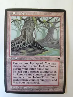 Hollow Trees Fallen Empires 1994 Rare Regular Mtg Magic the Gathering NM - Image 1