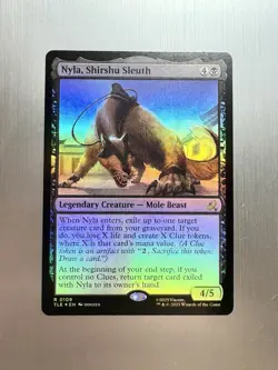 Nyla, Shirshu Sleuth - 109 - MTG Avatar: The Last Airbender - Rare - FOIL - Image 1