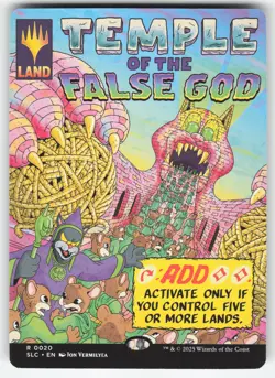 Temple of the False God 20 R MTG Secret Lair Countdown Kit NM - Image 1