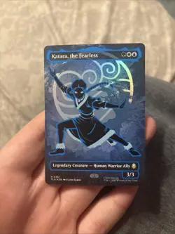 Katara, the Fearless (Borderless Battle Pose) Avatar: The Last Airbender Foil - Image 3