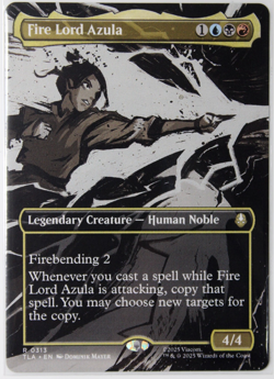 Fire Lord Azula #313 R Borderless Non-Foil NEW MTG TLA - Image 1