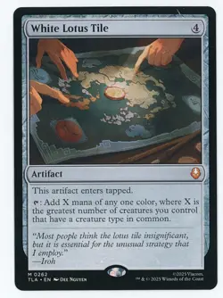 White Lotus Tile #0262 MTG Avatar: The Last Airbender Magic The Gathering - Image 1