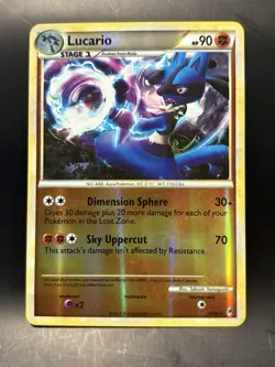 Lucario 14/95 2011 Call of Legends Set Pokemon Card Reverse Holo - Image 1